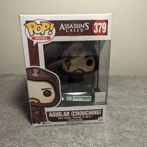 FUNKO POP FIGURINE Assassin's Creed Aguilar crouching